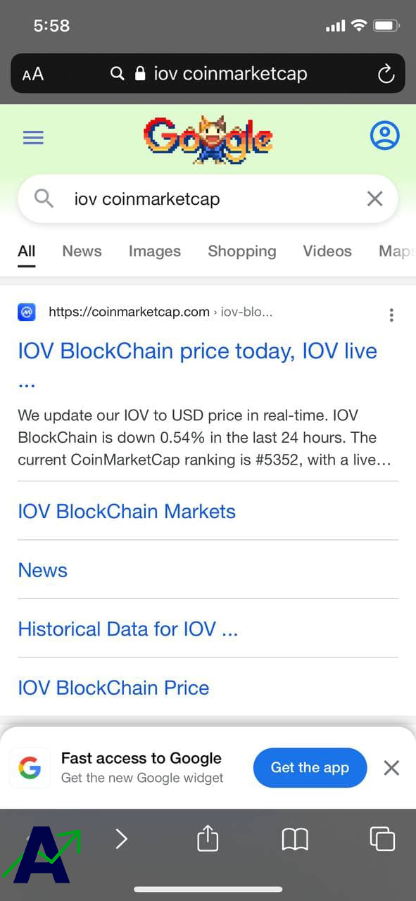How to Withdraw IOV Token from Trust Wallet - google search